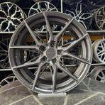 18" (İnç) 5X112 Arceo Marseille Golf Leon Jetta Uyumlu Titanyum Elmas Kesim Jant 4 Adet
