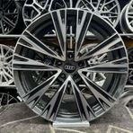 18 İnç 5X112 Audi A-3 Gun Metal Elmas Kesim Jant Modeli (4 Adet)
