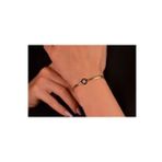 18 K Gold Kaplama 925 Ayar Gümüş Bileklik • Serenay Sarıkaya Bileklik • Çağla Bileklik