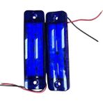 18 LED Parmak LED Kasa Dorse Lambası 12V Mavi (E Belgeli) 2 Adet Fiyatı