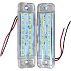 18 LED Parmak LED Kasa Dorse Lambası 24V Beyaz (E Belgeli) 2 Adet Fiyatı
