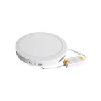 18 Watt Sıva Üstü Yuvarlak Panel LED Panel Spot LED Aydınlatma 18W - 6500K - Beyaz