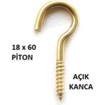 18 X 60 Pıton - Acık Kanca ( 1 Adet Fıyatıdır)