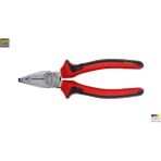 180 mm Parlak Krom Kombine Pense, Dayanıklı ve Ergonomik Tasarım - Seçenek 1 - Ahşap