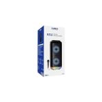 1800 Mah 6,5"x2 Mikrofonlu LED Işıklı Bluetooth Hoparlör Bts-95 - standart