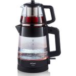 1800W Çay Makinesi, Şık Siyah Renk, Hızlı ve Pratik Kullanım