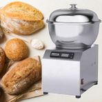 1800W Elektrikli Hamur Yoğurma Makinesi, Çift Yönlü Döndürme, 1-30dk Ayarlanabilir Hamur Mikseri, Hamur, Salata, Krema için Paslanmaz Çelik Stand Mikseri(5KG)