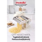 180Mm Elektrikli Erişte Ve Hamur Açma Makinesi, Pratik Ve Kolay Kullanım