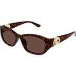 1826SK 003 57-16 Unisex Güneş Gözlüğü - Kahverengi
