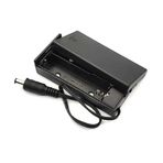 18650 2li Pil Kutusu Adaptör Soket On/Off Anahtar 2 Adet Seri Lityum Lion DC 7.4V Kapaklı Batarya Yuvası Mobil Powerbank