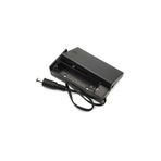 18650 2li Pil Kutusu Adaptör Soket On/off Anahtar Seri Lityum Lion Dc 7.4v Kapaklı Batarya Yuva DVM.101.227