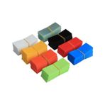 18650 İçin Renkli Makaron - Shrink Pvc 50-Açık Mavi