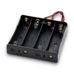 18650 Lityum İyon Pil Yuvası/pil Yatağı - 4 Kanal