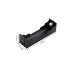 18650 Pcb Tip Pil Yuvasi 1 Li 3.7V Aku Sarj Powerbank Pil Tutucu Kutusu Batarya Lityum Li İon Pin