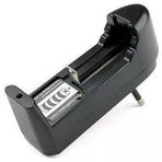 18650 Pil Şarj Cihazı Tekli Li-On Battery Unıversal Charger Tekli 1Li 18650 - 14500 3.7V Li-On Pil Şarj Aleti Fişli 220V
