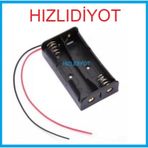 18650 Pil Yuvası 2'Li İkili Seri Bağlantılı Kaliteli Arduino
