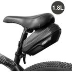 1,8l Tarzı 2l Büyük Kapasiteli Bisiklet Sele Çantası Su Geçirmez Bisiklet Çantaları Mtb Yol Bisikleti Arka Araç Çantası Yansıtıcı Çanta Bisiklet Aksesuarları (Yurt Dışından) - Beyaz