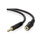 1,8m Aux Stereo 3.5mm Ses Kulaklık Hoparlör Uzatma Kablosu