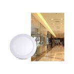 18w Sıva Üstü Yuvarlak Led Panel Armatür Ct-5233 - Günışığı Diğer
