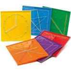 18X18 Geometri Tahtası 1 ADET - Sarı