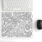 18x22 cm Desenli Baskılı Mouse Pad Kaymaz Kauçuk Taban Ofis ve Home Ofis Kullanımına Uygun Komik Yazılı Tasarım Yüksek Baskı Kaliteli Küçük Boy Mouse Pad Bilgisayar Laptop Aksesuarı (Typography Beyaz)