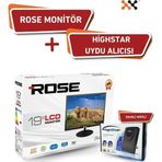 19" 49 Ekran Karavan - Tekne - Yat Lcd Monitör Tv Ve Highstar Dahili Wifili Uydu Alıcısı