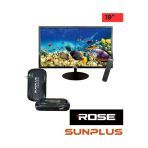 19" 49 Ekran Karavan - Tekne - Yat Lcd Monitör Tv Ve Sunplus Starlink Wifi Hd Uydu Alıcısı Cm-119