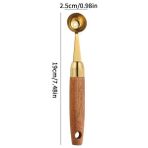 19.83 cm Kavun Baller Kepçe Karpuz Dondurma Kaşığı Mutfak Gadget 1 Adet Pürüzsüz Yuvarlak Yıkanabilir Zarar Vermeyen Meyve Tabağı Oyma Bıçakları (Yurt Dışından) - Ice Cream Scoops & Stacks - Renkli