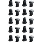 19 Mm Yuvarlak Plastik Sandalye Profil Boru Tapası 20 Adet