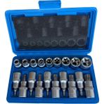 19 Parça 1/2" Lokmalı Torx Takımı Seti