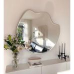 190 cm Asimetrik Duvar Dekorasyon Aynası - Konsol Üstü Salon Dekorasyon Aynası-456