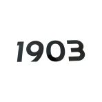 1903 Yazılı Oto Sticker Siyah 20X7cm