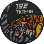 192 Tigers nakış işleme arma patch peç 9x9 cm