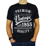 1954 Vintage Year - Aged to Perfection - 70. Doğum Günü Hediyesi | Mevcut Erkek Tişört, siyah, 4XL