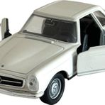 1963 Mercedes 230sl Model Araba 1:32 Ölçek 11cm Metal Diecast