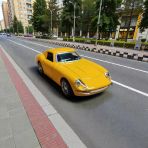 1966 Ferrari Sarı 275 Gtb Metal Diecast Çek Bırak Model Araba