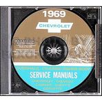 1969 Chevy CD-ROM Shop, Overhaul, & Body Manual