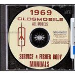 1969 Oldsmobile CD Shop & Body Manual