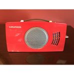 1980’S Grundig RP4900 Kırmızı Radyo - Çalışır Durumda - Adaçayı Yeşili