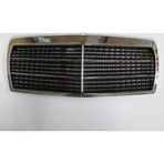 1983-1993 Mercedes 190 W201 Ön Panjur Nikelajlı (İç Petekleri Siyah) Komple (5Çıtalı) (Bfn) (Adet) (