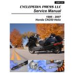 1986-2007 Honda CN250 Helix Cyclepedia Printed Scooter Service Manual