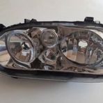 1992-1998 Volkswagen Golf 3 Far Lambası Sol Manuel-Elektrikli-Sissizi-Şeffaf Cam (H1-H1) (Ayfar) (Ad