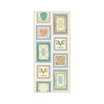 19V69 Italia Mavi Kadın Batik Eşarp 15547