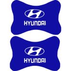 1Araba 1Ev 2'li Set Hyundai Araçlarla Uyumlu Ortopedik Oto Boyun Yastığı - Mavi