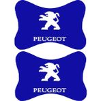 1Araba 1Ev 2'li Set Peugeot Araçlarla Uyumlu Ortopedik Oto Boyun Yastığı - Mavi