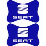 1Araba 1Ev 2'li Set Seat Araçlarla Uyumlu Ortopedik Oto Boyun Yastığı - Mavi