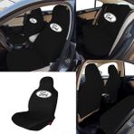 1Araba 1Ev Ford Focus Hatchback St Line Oto Koltuk Koruyucu Kılıf Araba Araç Servis Kılıfı Atlet Penye Kılıf Ön Arka Set - Siyah