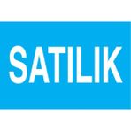 1Beyaz Reklam Satılık Uyarı Tabelası - 35x50 Alüminyum Kompozit Panel - Ç4