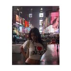 1blood Beyaz I Love NY Siyah Yazılı Detail Bluz Body Crop Top