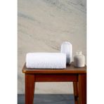 1'li Otel Havlusu Pamuklu 70X140 cm Banyo Havlusu %100 Cotton - 70 x 140 cm - Beyaz